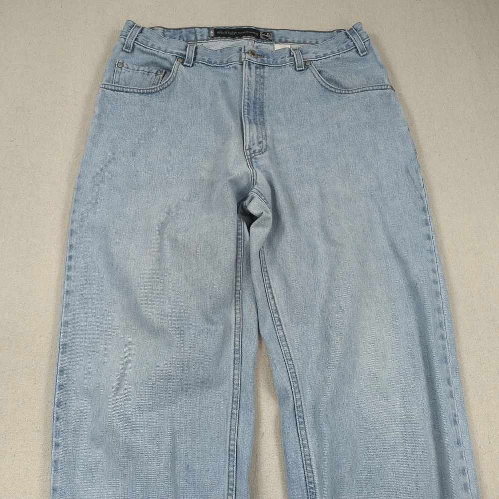 Vintage Levis‎ Jeans Mens 36x34 Blue Silvertab Straight Relaxed 90s Made in USA